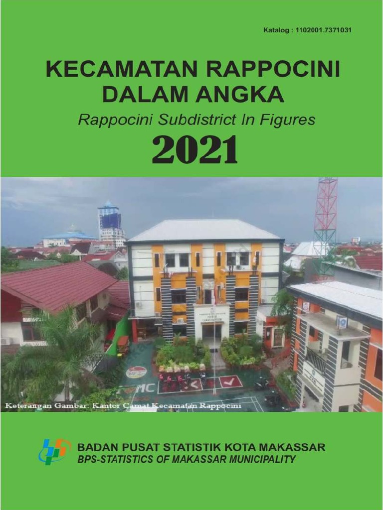 Statistik Kecamatan Rappocini 2021 | PDF