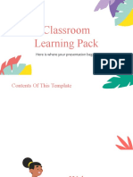 Classroom Learning Pack