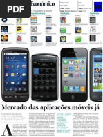 Artigo Do Diario Economico sobre mercado de aplicações mobile