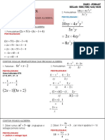 Ulangkaji Algebra