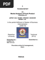 Download Saras Dairy Report Given by Amit by shyamsinghrajput SN53973836 doc pdf