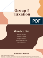 Group 3 Taxation