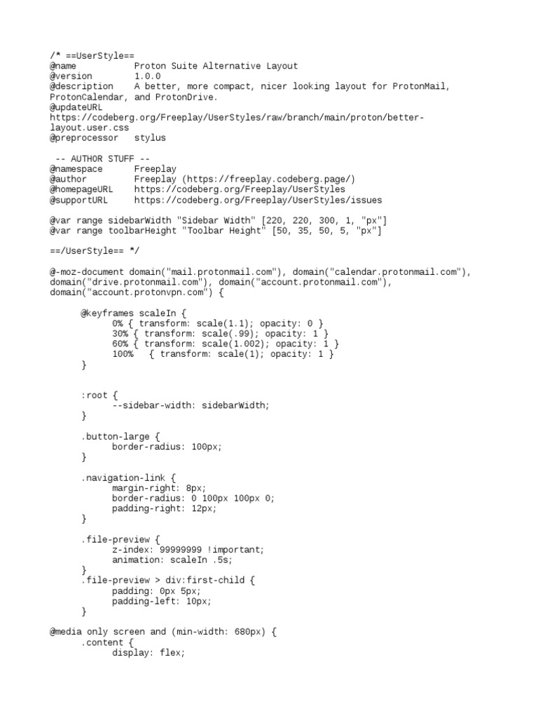 Compact Layout for Proton Suite | PDF | Computing