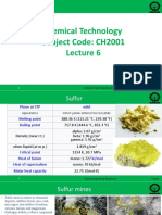 Chemical Technology Subject Code: CH2001