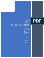 Iot AUTOMOTIVE LAB DA4