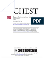 Inflammation. Basic Mechanisms of Asthma. Role Of: Chest