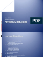 Potassium Chloride Guidelines