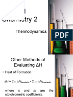 General Chemistry 2: Thermodynamics