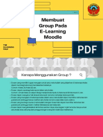 Membuat Grup di E-Learning Moodle