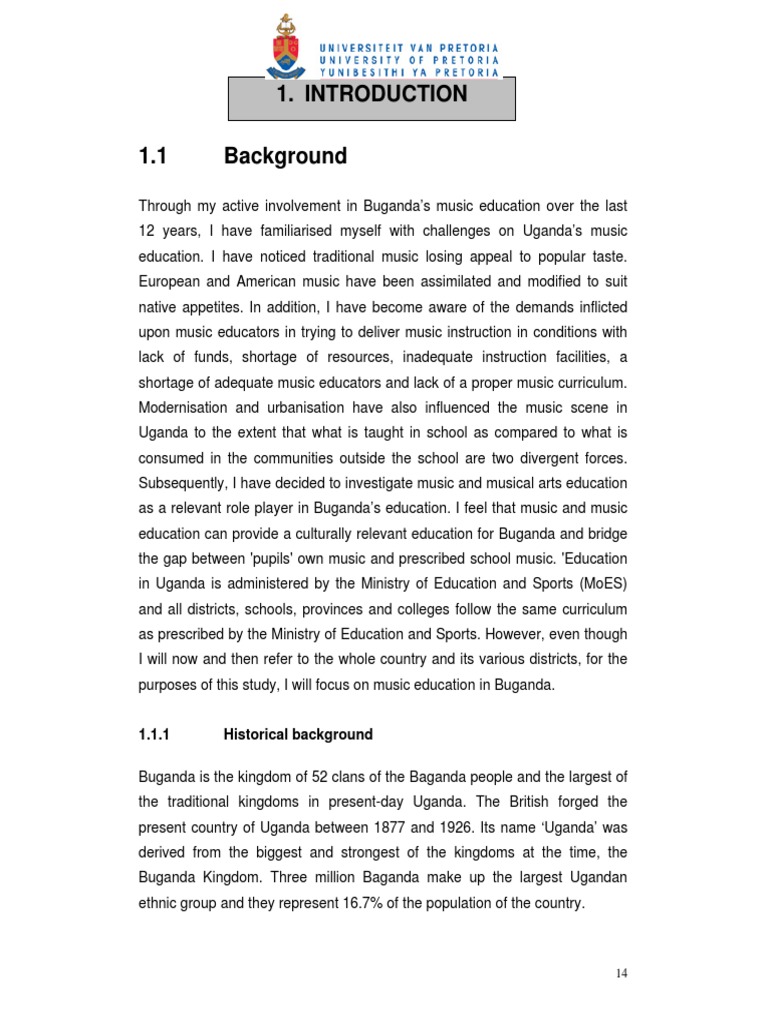 Music Education in Buganda's Culture | PDF | Music Education | Uganda