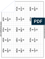 fraction addition SD W 5