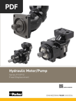 P315, P330, P350, P365Gear Pump | PDF | Torque | Pump