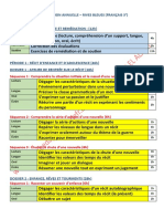 PLANIFICATION Rives Bleues Français 3e