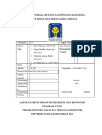 (Reg) Format Laporan Postur Kerja