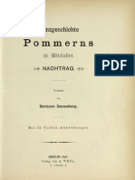 Münzgeschichte Pommerns im Mittelalter. Nachtrag / verf. von Hermann Dannenberg