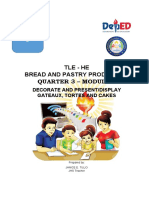 Grade 9: Tle - He Bread and Pastry Production Quarter 3 - Module 6