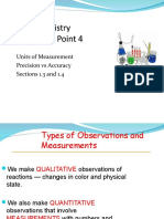 Units of Measurement Precision Vs Accuracy Sections 1.3 and 1.4