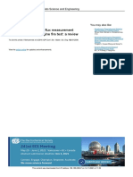 Temperature and Heat Flux Measurement Techniques For Aeroengine Fire Test: A Review