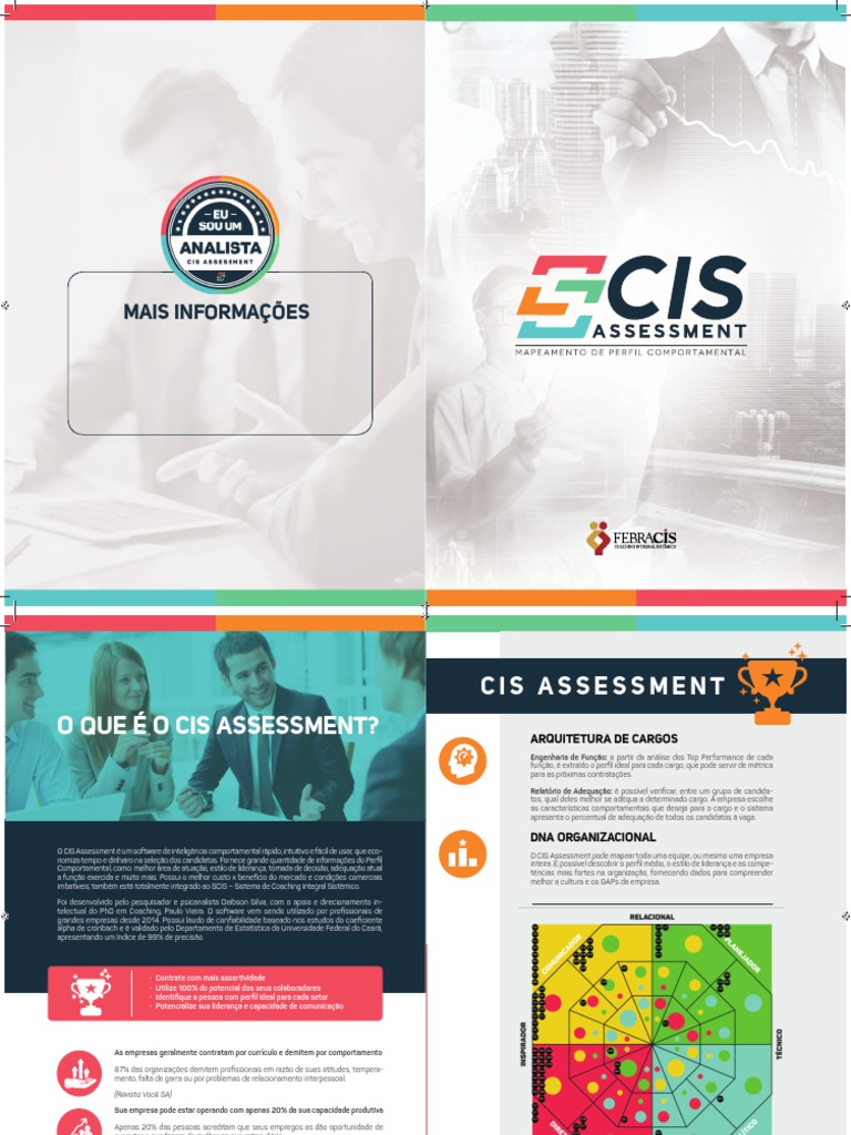 Cis Assessment A4 Final Livreto | PDF | Gestão de recursos humanos ...