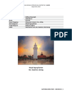 Analisis Masjid Agung Banten - Aliffiana Dhea Syafii - 1603194113