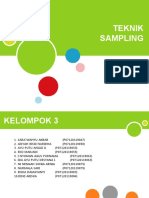 Kel 3 - Teknik Sampling