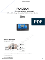 Alat Pengatur Daya Matahari