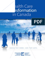 CMA Health Care Transformation in Canada 2010 Report