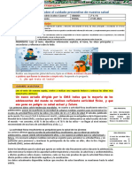 SEMANA 1-2° GRADO Experiencia 3