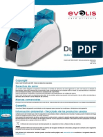 Manual Tutorial de Usuario para Impresora Evolis Dualys 3