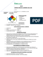 Msds GRASA CONDUCTORA ALUMINIO 1548