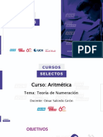 Aritmética - Semana 3 (Módulo III)