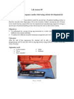 Lab Session 08 To Assemble and Program A Snake Robot Using Robotic Development Kit