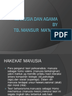 Manusia Dan Agama