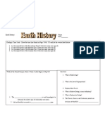 CH 23-6 Earth History Foldable