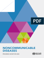 Noncommunicable Diseases Progress Monitor 2020