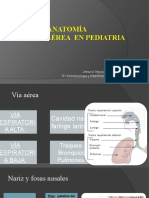 Anatomia Respiratoria en Pediatria Listooooooo