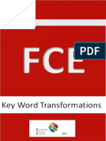 FCE Key Word Transformations
