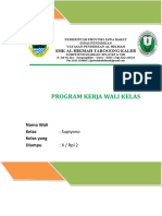 Program Kerja Wali Kelas X RPL 2021-2022