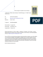 Journal Pre-Proof: Fluid Phase Equilibria