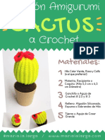 Patrón Amigurumi Cactus Crochet