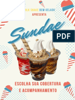 Milk Shake Bem Gelado Apresenta