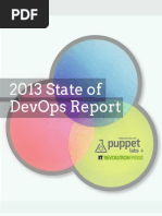 2013 State of Devops Report: Presented by