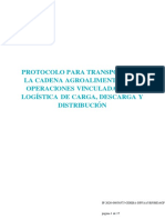 Protocolo Transporte de Cadena Agroalimentaria PBA