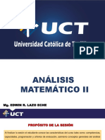 Análisis Matemático II - Sesión 1