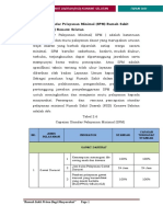 Capaian Standar Pelayanan Minimal (SPM) Rumah Sakit Daerah (RSD) Konawe Selatan