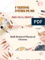 Skill Related Physical Fitness