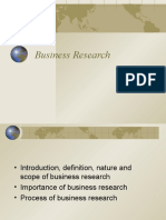Business Research Process and Techniques