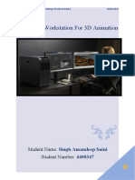 Designer's Workstation For 3D Animation