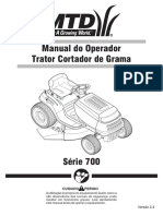 Manual Do Operador Trator Cortador de Grama