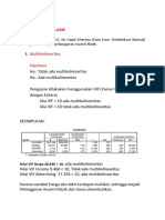 Interpretasi Output